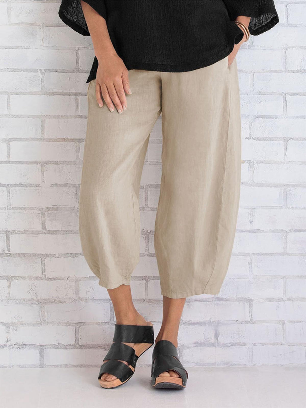 Evrielle | Casual Loose Fit Broek voor dames - Comfortabel, Ademend