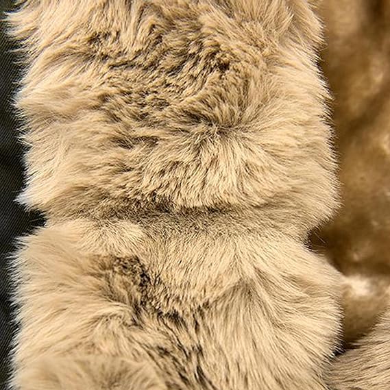 Bohdana | Warme Modejas met Knusse Pluche Voering & Capuchon - Winter Bovenkleding voor Vrouwen