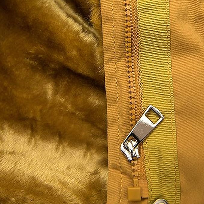 Bohdana | Warme Modejas met Knusse Pluche Voering & Capuchon - Winter Bovenkleding voor Vrouwen
