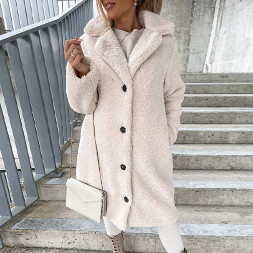 Selah | Stijlvolle Zachte Teddyjas voor dames - Knus, Chic & Warm