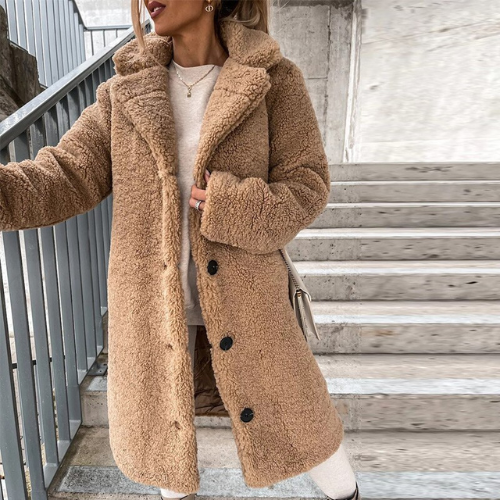 Selah | Stijlvolle Zachte Teddyjas voor dames - Knus, Chic & Warm