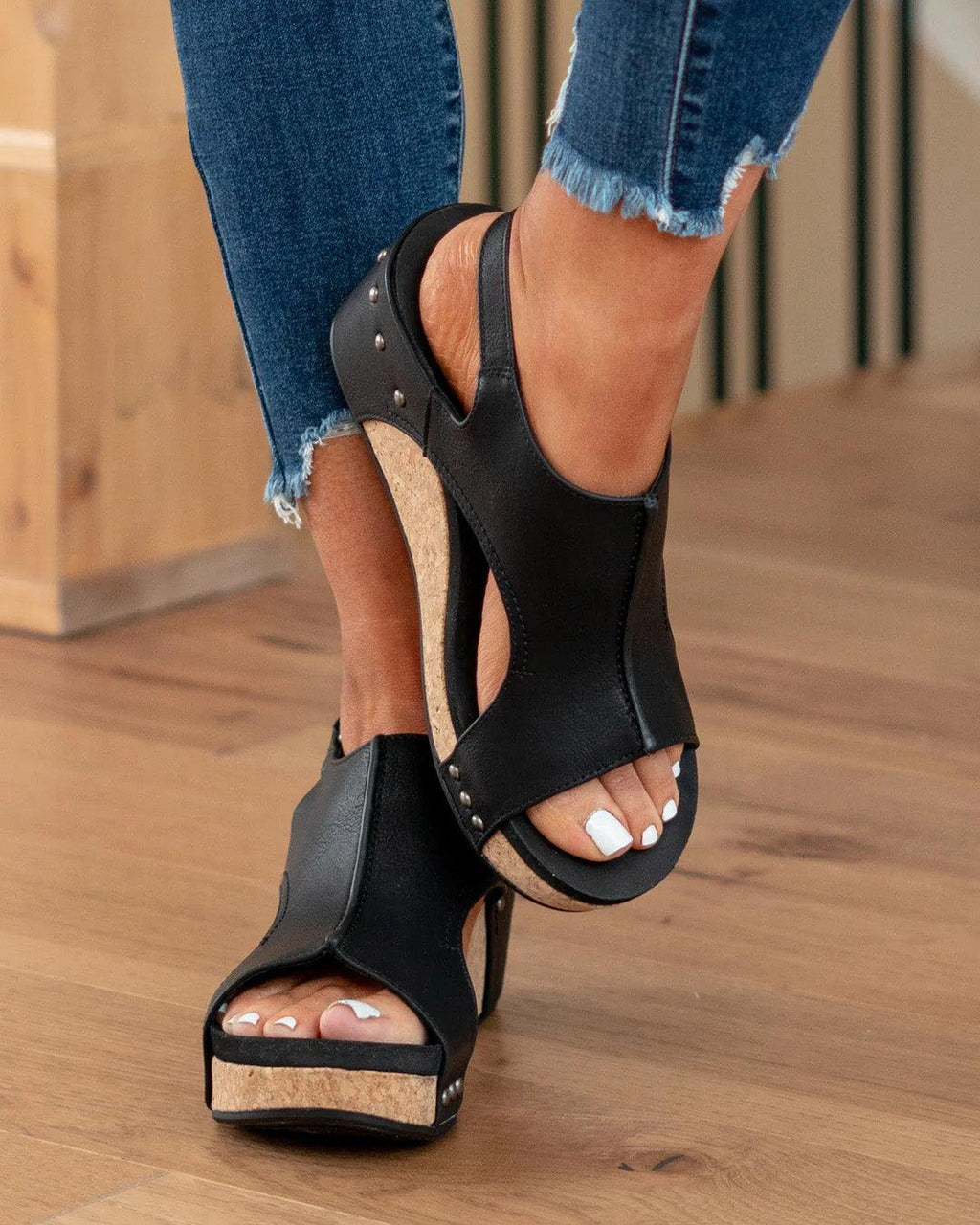Yrsa | Ergonomic Women's Wedge Sandals with Arch Support for Casual and Everyday Wear