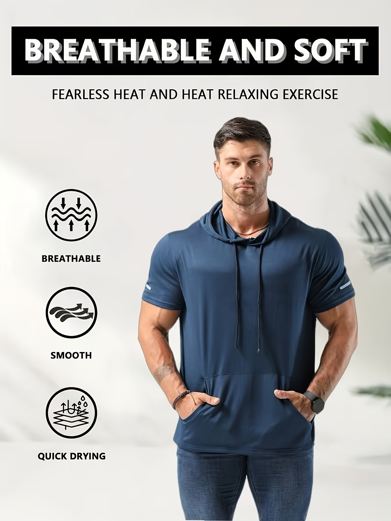Galvin | Quick-Drying, Breathable Hoodie for Men - Casual Activewear