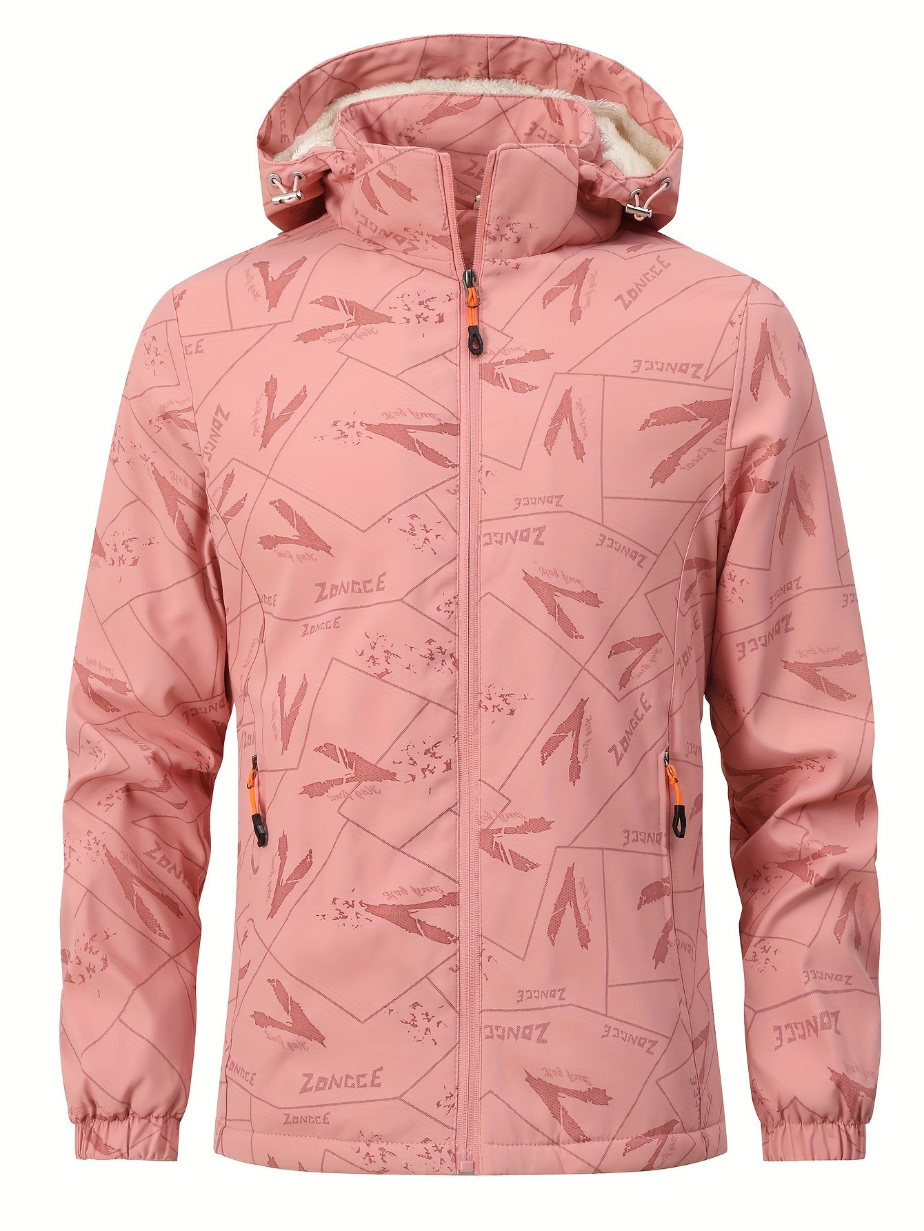 Adaira | Outdoorjas voor dames, fleecevoering, winddicht & waterdicht voor wandelen & hardlopen