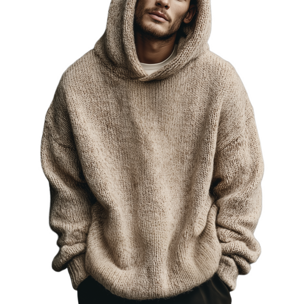 Orionel | Casual hoodiejas voor heren – Losvallende, comfortabele pullover