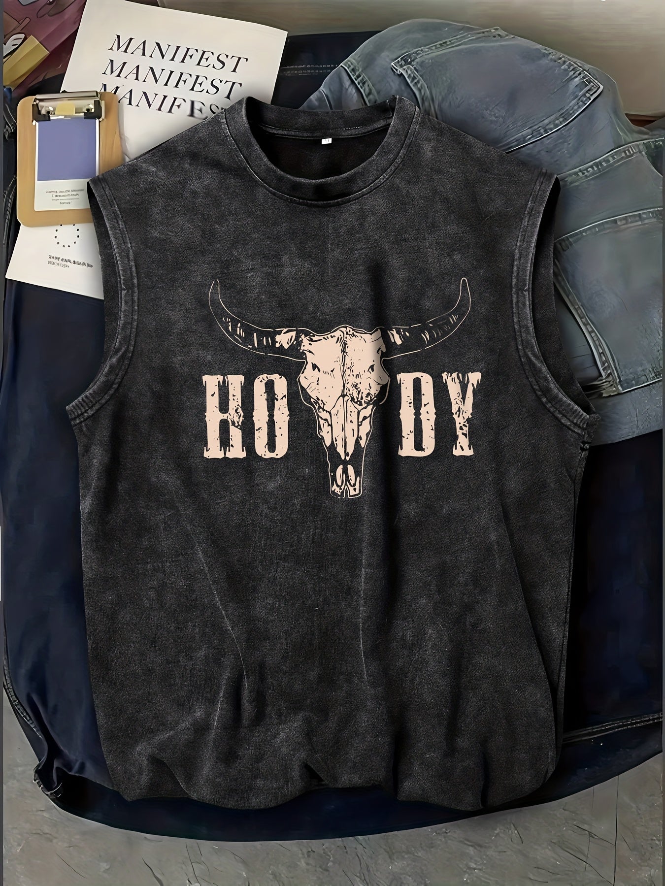 Delvryn | Heren Mouwloze Zomertanktop – Casual Streetwear