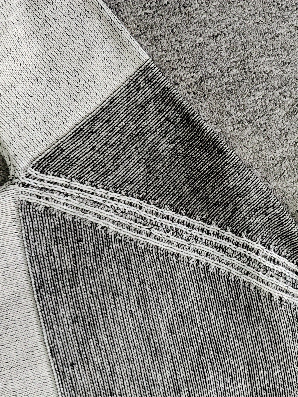 Novak | Kleurblok Gebreide Hoodie voor Mannen - Casual Trui, Streetwear, Warm & Comfortabel