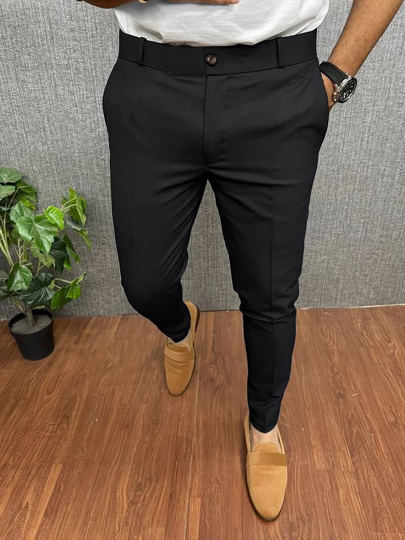 Olivier | Heren Slim Fit Business Casual Broek - Broek voor Kantoor & Dagelijks Dragen