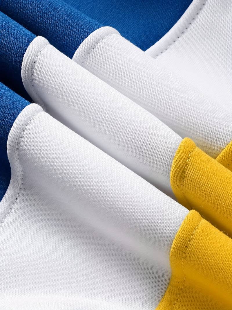Gunther | Kleurblok Hoodie voor Heren - Stijlvol Casual Sweatshirt met Gedurfd Ontwerp