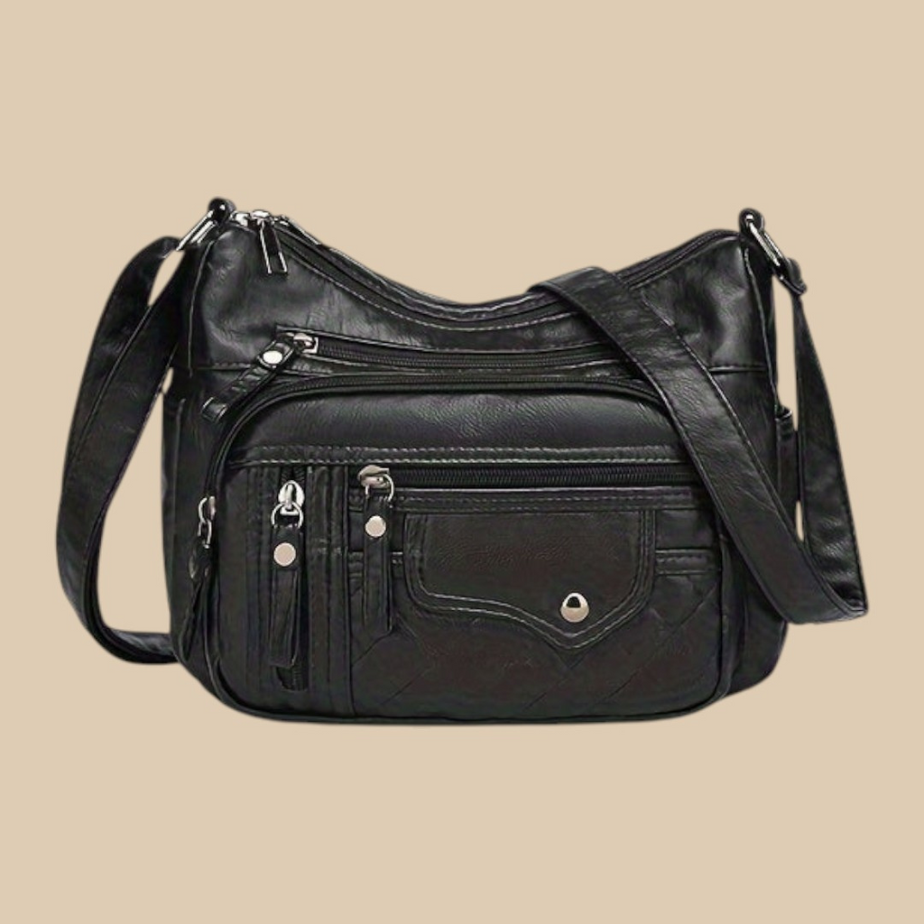 Vaessa | Leren crossbodytas voor dames – elegante designer schoudertas