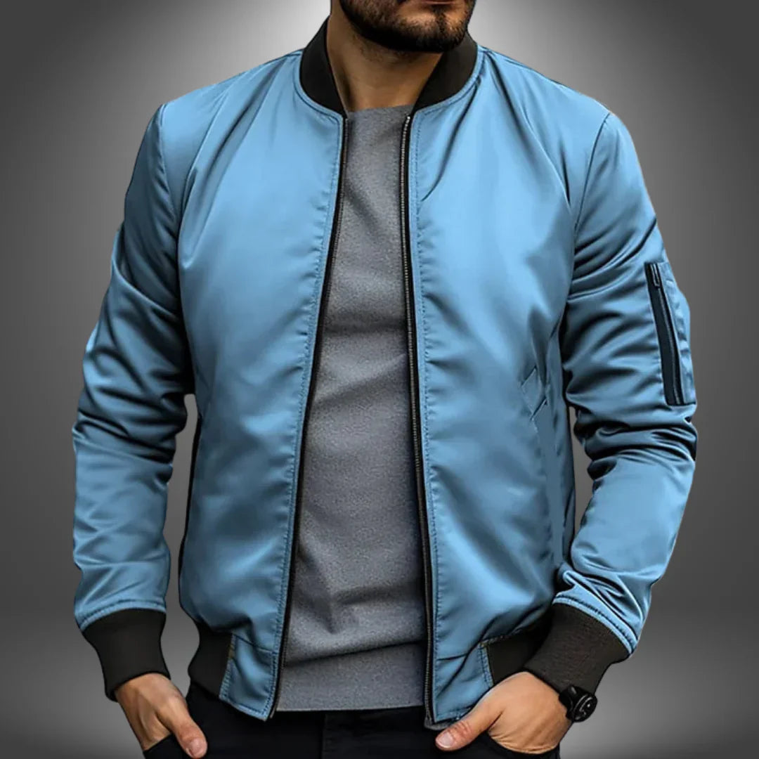 Rovanic | Lichtgewicht herenjack - Casual bomber, windjack, comfortabele bovenkleding