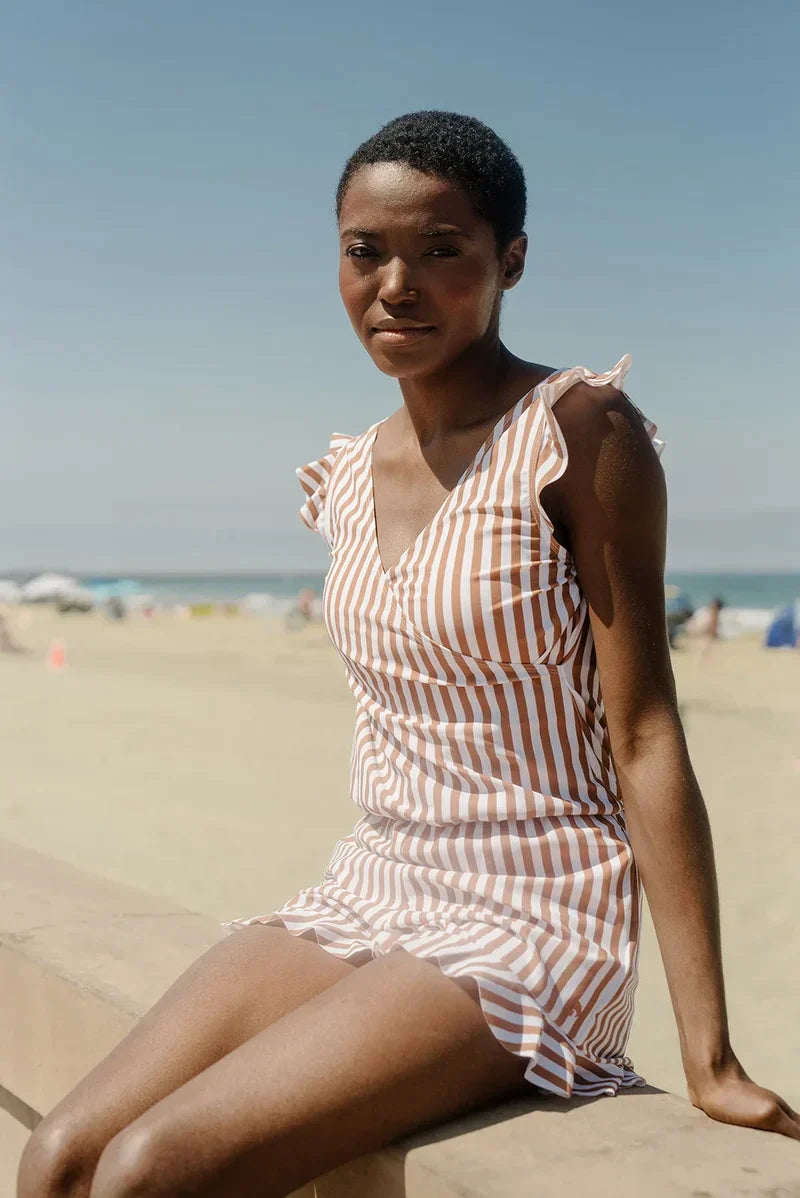 Zwempak met geïntegreerde bh