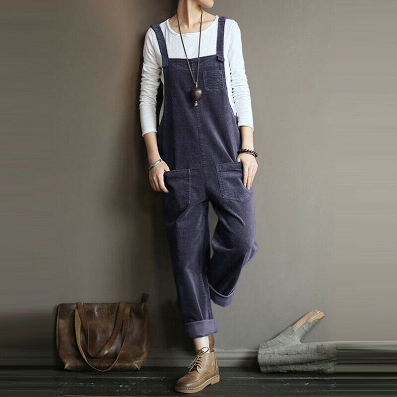 Liara | Vintage classic Corduroy dungarees