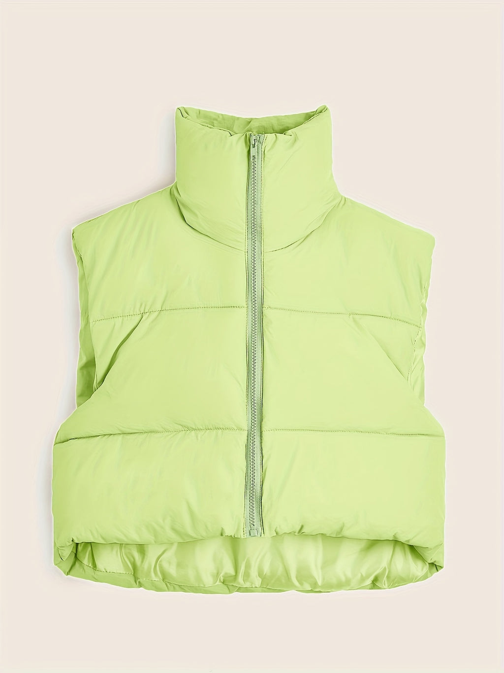 Adelheid | Vrouwen Lichtgewicht Mouwloos Thermisch Vest - Zip-up, Effen, Herfst/Winter Laag
