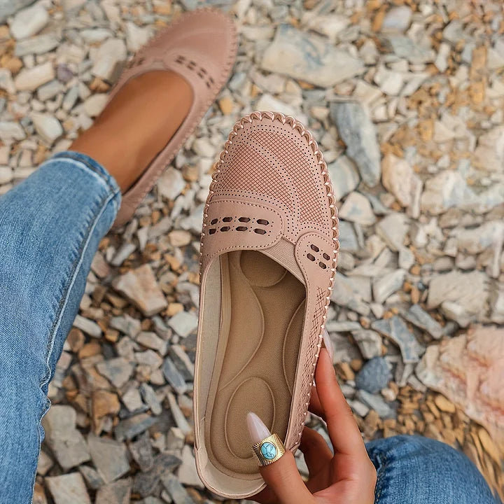 Loafera | Mocassins orthopédiques pour femmes, chaussures souples et confortables à enfiler