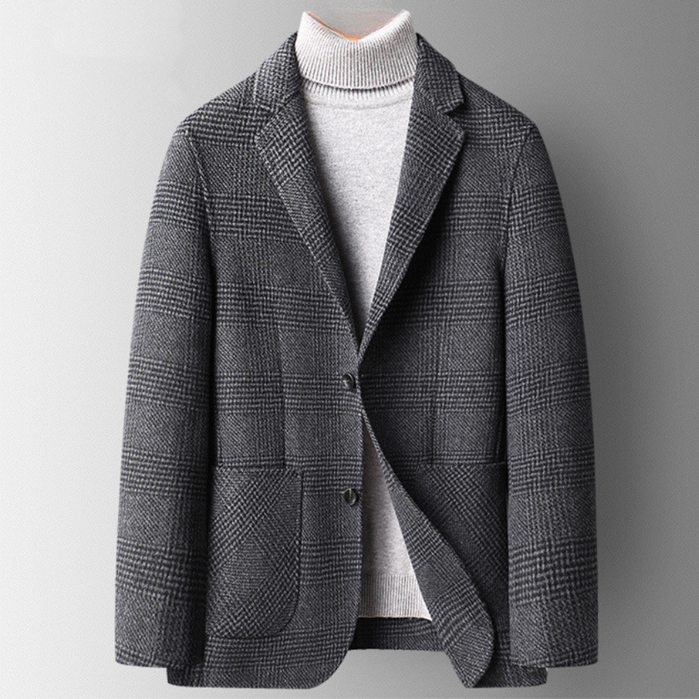 Lexar | Winterjas voor heren – Warme, getailleerde lange jas, moderne formele bovenkleding voor koud weer