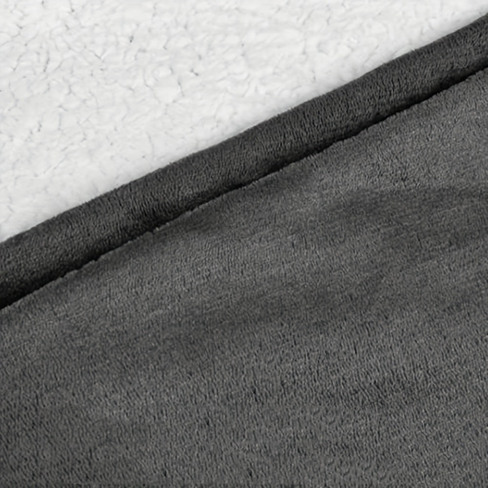 SnuggleWear | Couverture à capuche surdimensionnée, polaire sherpa ultra douce, sweat-shirt-couverture