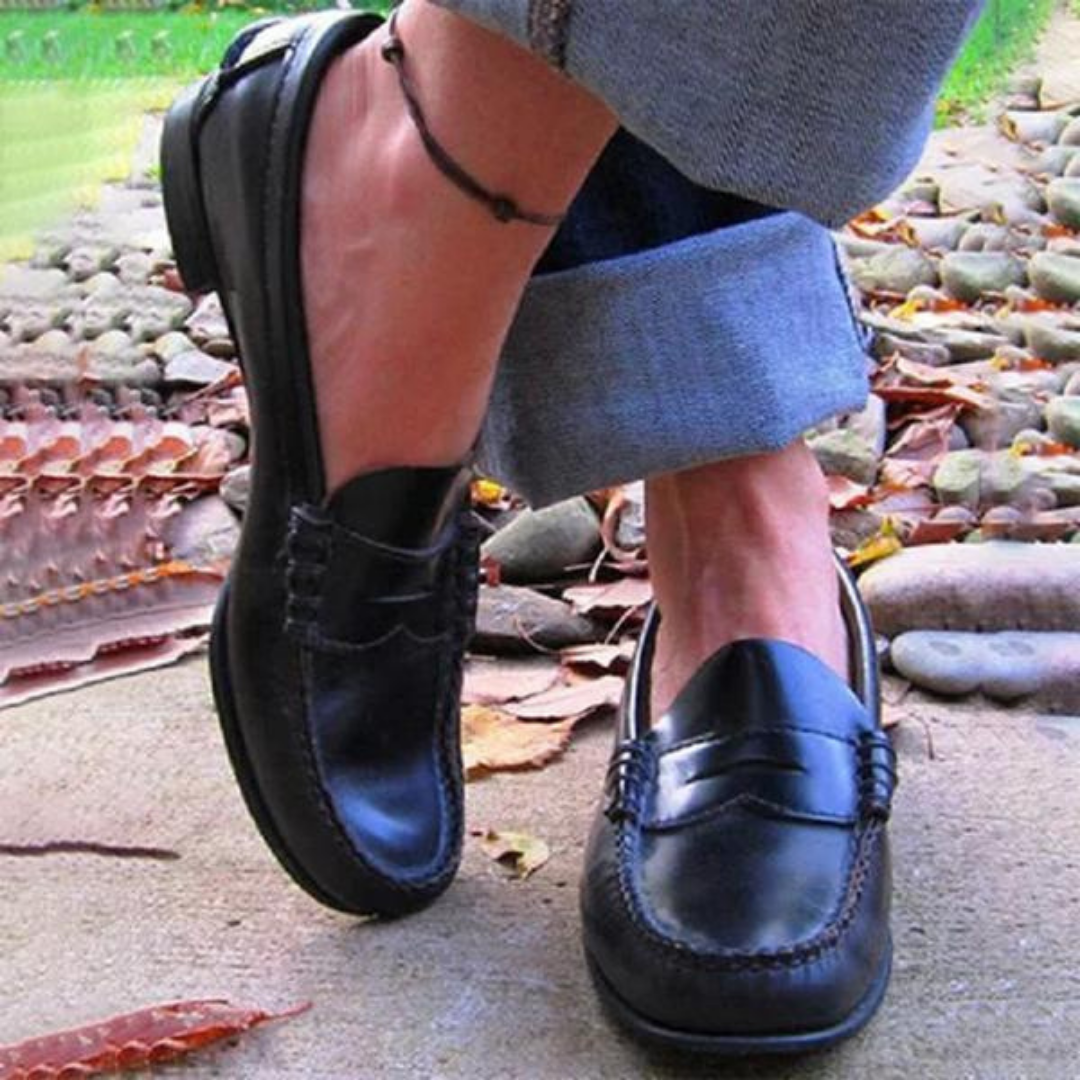 Joska | Leren Loafers voor Vrouwen - Elegante Slip-On Schoenen voor Casual & Formele Dragen