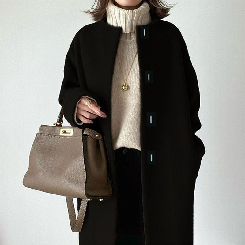 Halia | Elegante losse rechte jas