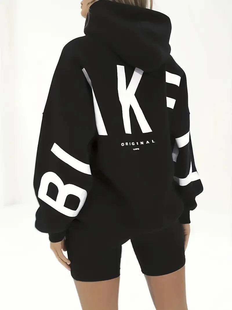 Ailene | Gezellige winterjas met capuchon voor dames – Stijlvolle oversized jas met patroon, warm en comfortabel