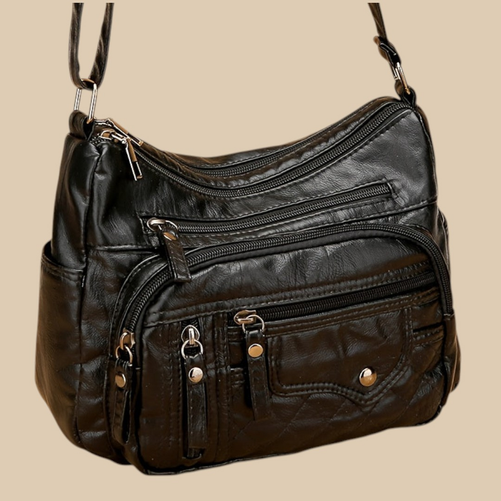 Vaessa | Leren crossbodytas voor dames – elegante designer schoudertas