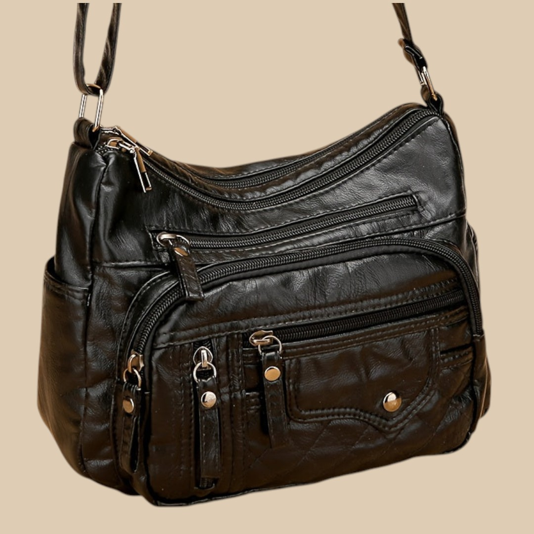 Vaessa | Leren crossbodytas voor dames – elegante designer schoudertas