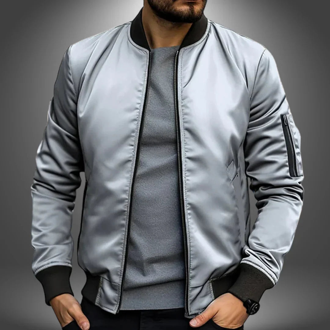 Rovanic | Lichtgewicht herenjack - Casual bomber, windjack, comfortabele bovenkleding