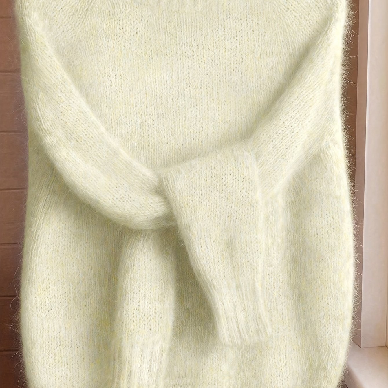 Lorixa | Zachte mohairmix trui voor dames – Comfortabele, stijlvolle raglanmouwen voor de winter