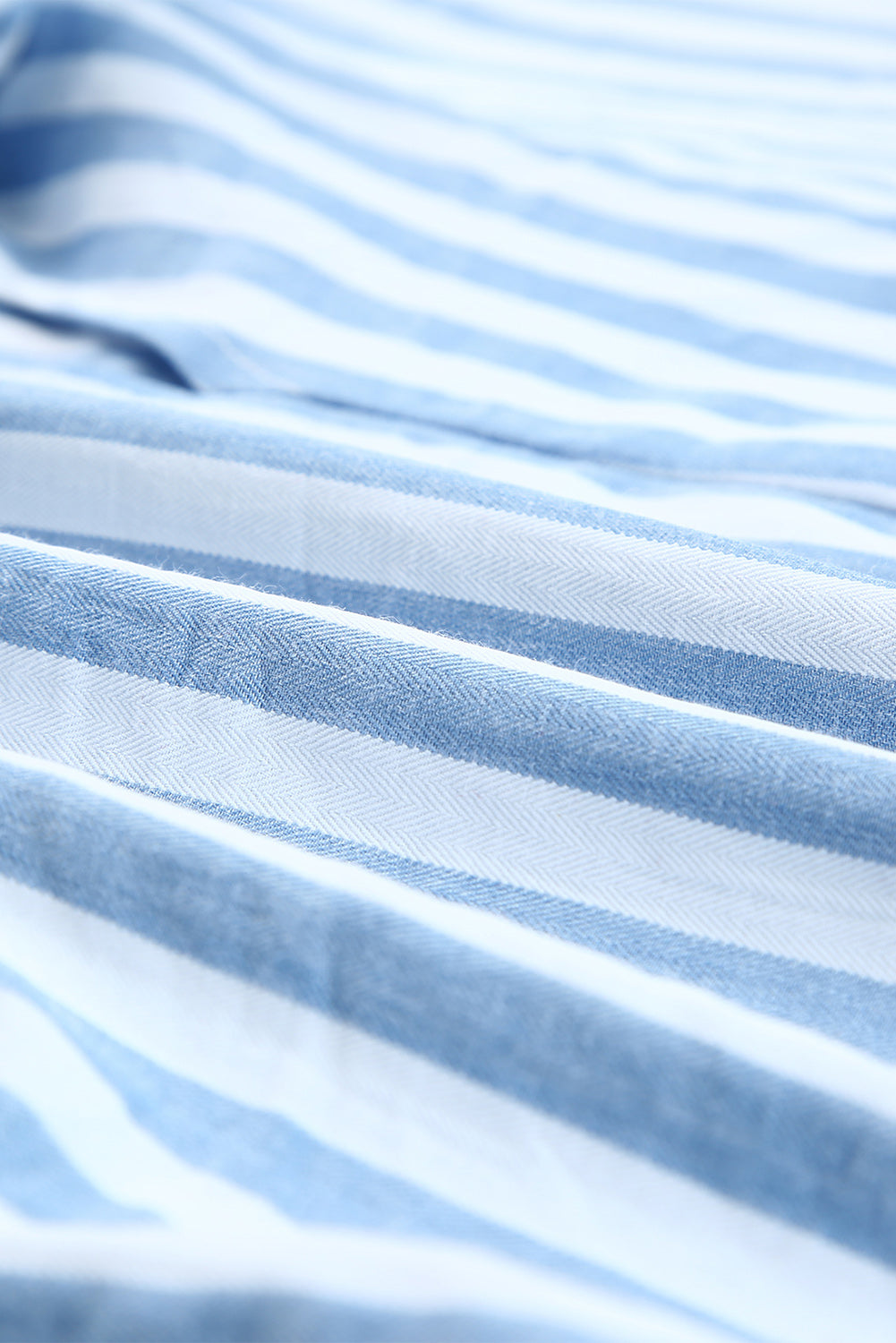 Nevena | Gestreepte Tanktop met Strikdetail op de Rug