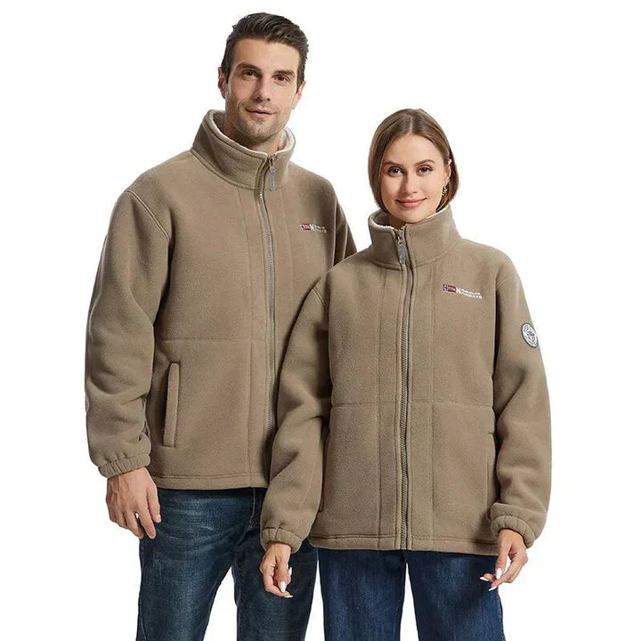 CozyShield | Winddichte Unisex Fleecejas - Comfortabele & Warme Outdoorkleding voor Mannen en Vrouwen