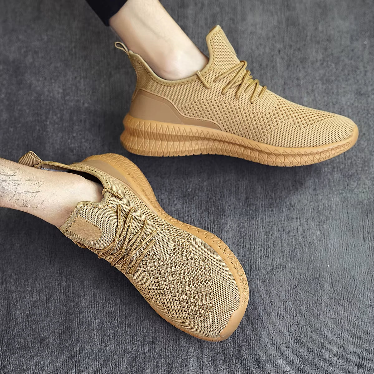 Quinlan | Aero herensneakers met steun – Adaptief mesh, lichtgewicht comfort