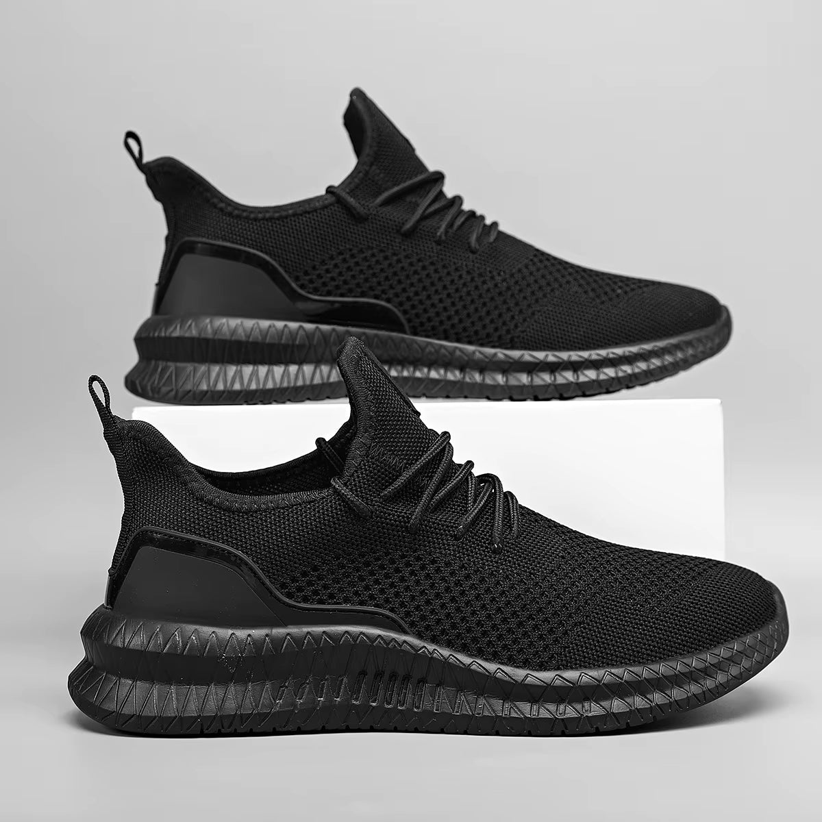 Quinlan | Aero herensneakers met steun – Adaptief mesh, lichtgewicht comfort