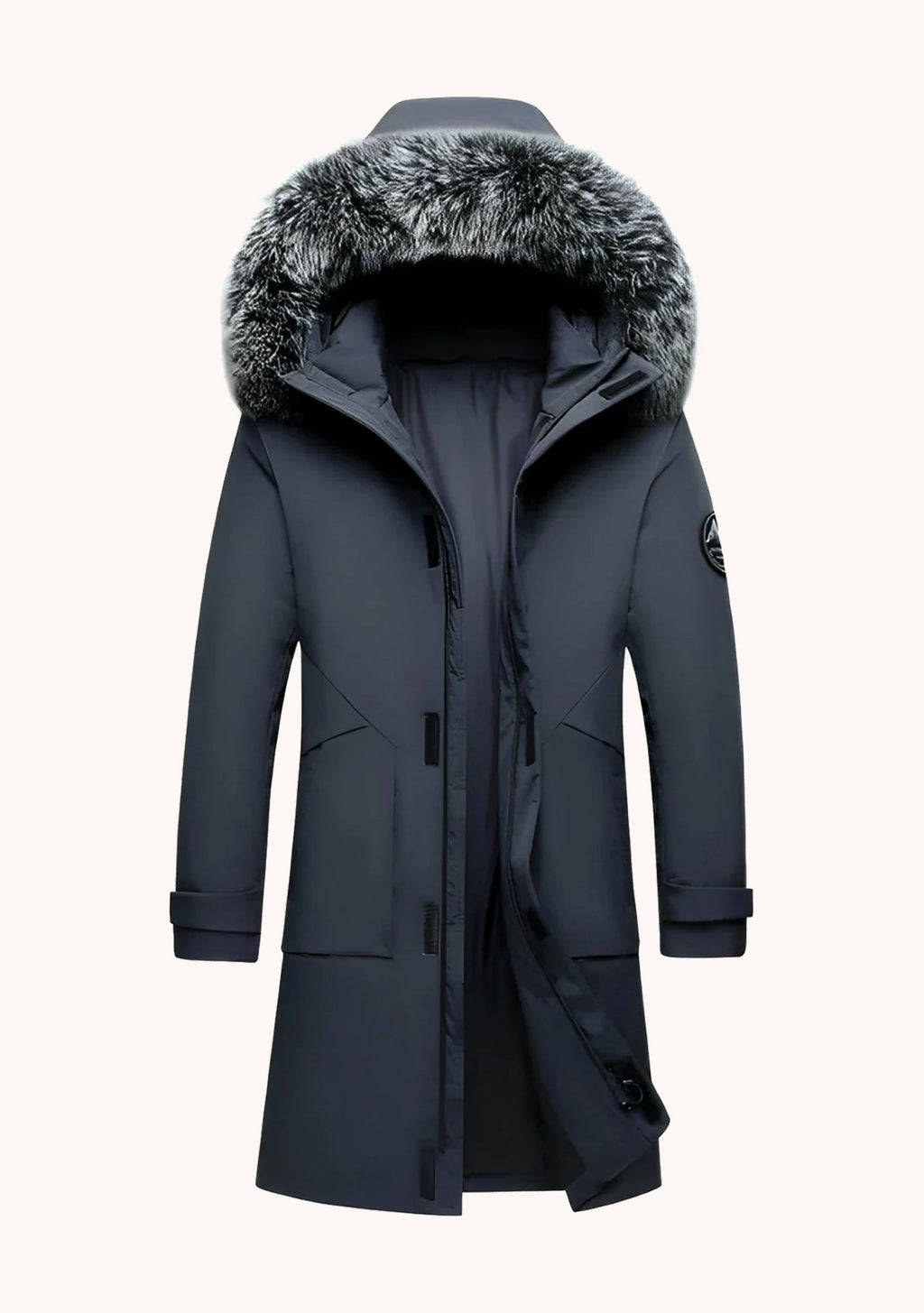 Seraina | Gezellig winterjack voor dames met capuchon van imitatiebont – Warme, stijlvolle, waterdichte outdoorjas