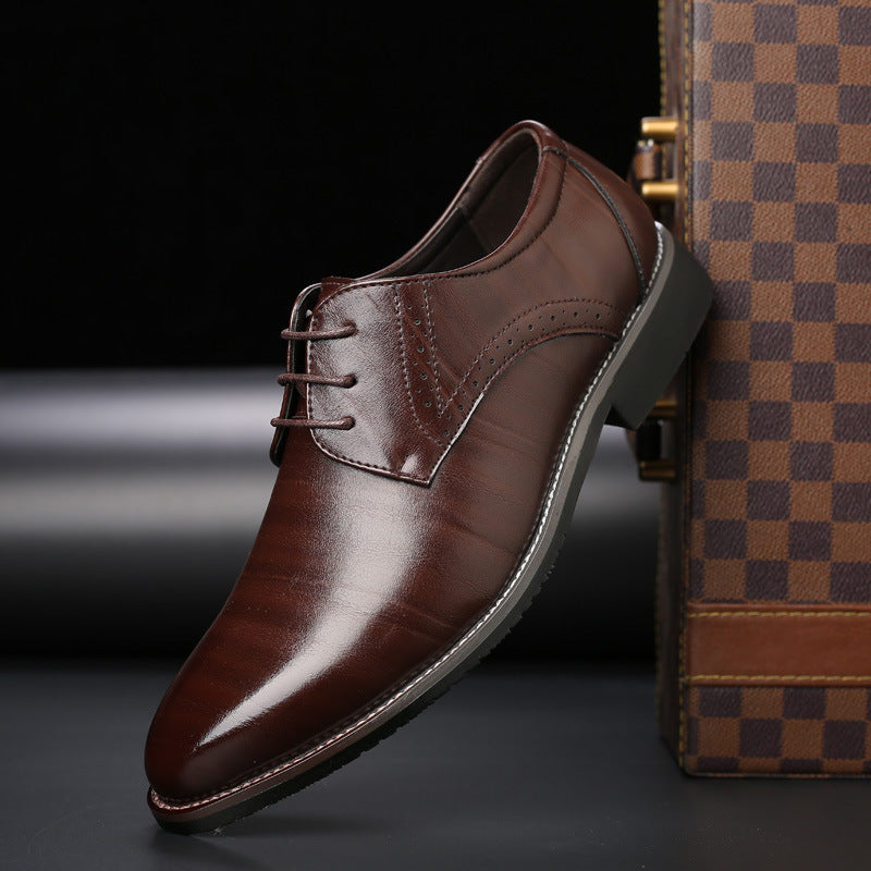 EliteStep | Premium lederen herenschoenen - Comfortabele Formele schoenen