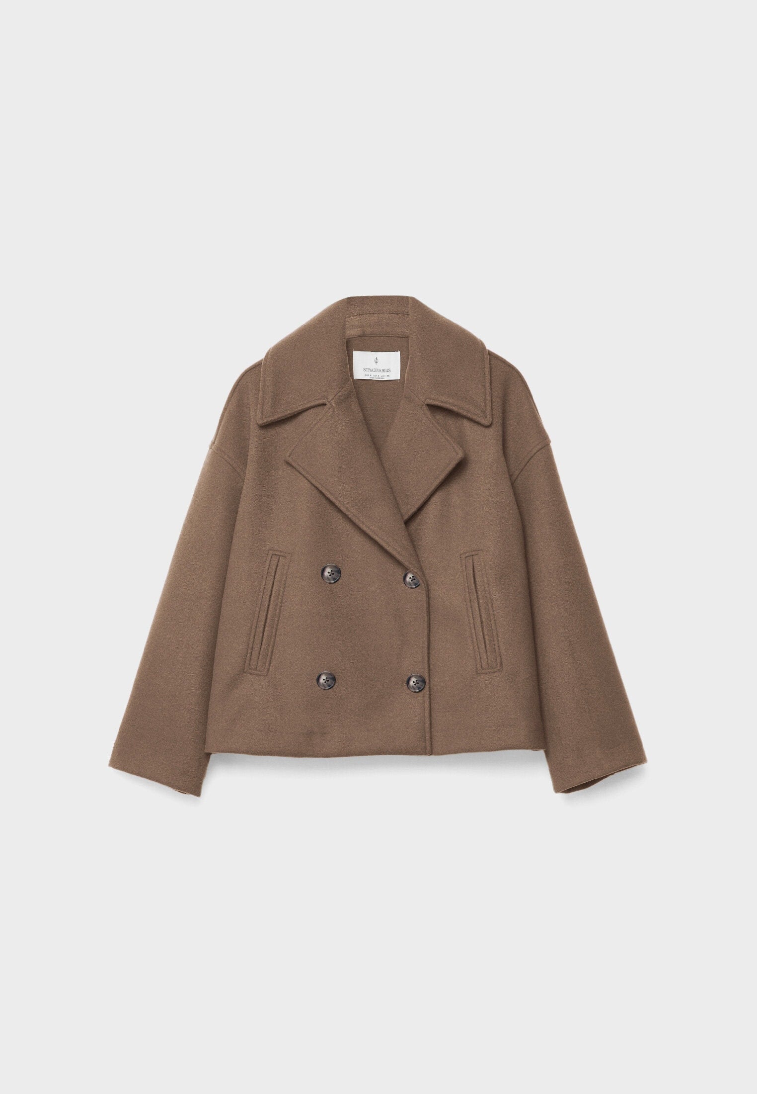 Serelle | Korte damesjas met dubbele knoopsluiting – Stijlvolle casual bovenkleding, klassiek ontwerp