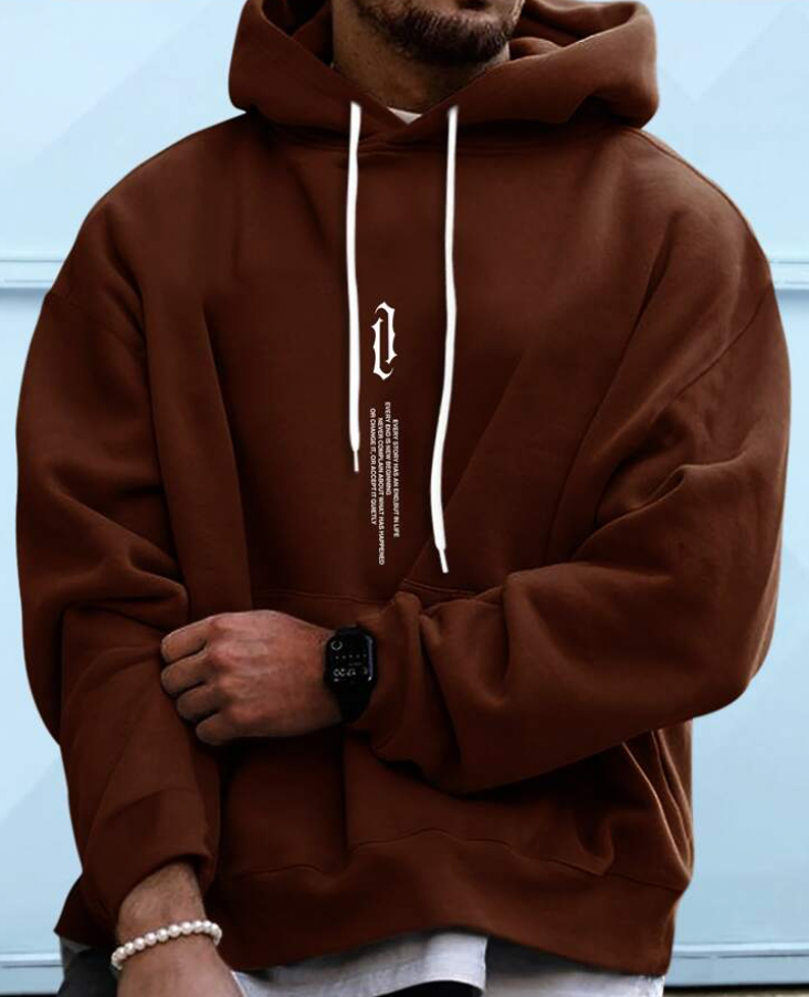 Evran | Gezellige herenhoodie – zacht, warm en comfortabel