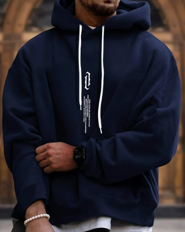 Evran | Gezellige herenhoodie – zacht, warm en comfortabel