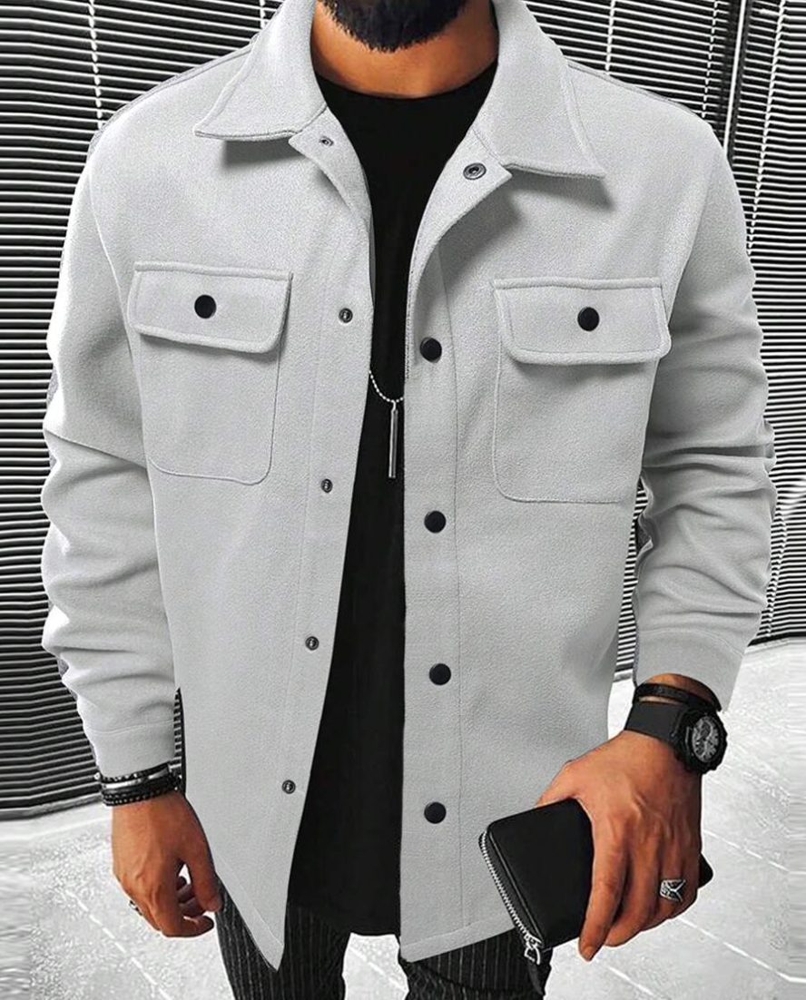 Sylric | Warme herenoverhemd met lange mouwen - Casual Flanellen Overhemd, Zachte Knusse Stof
