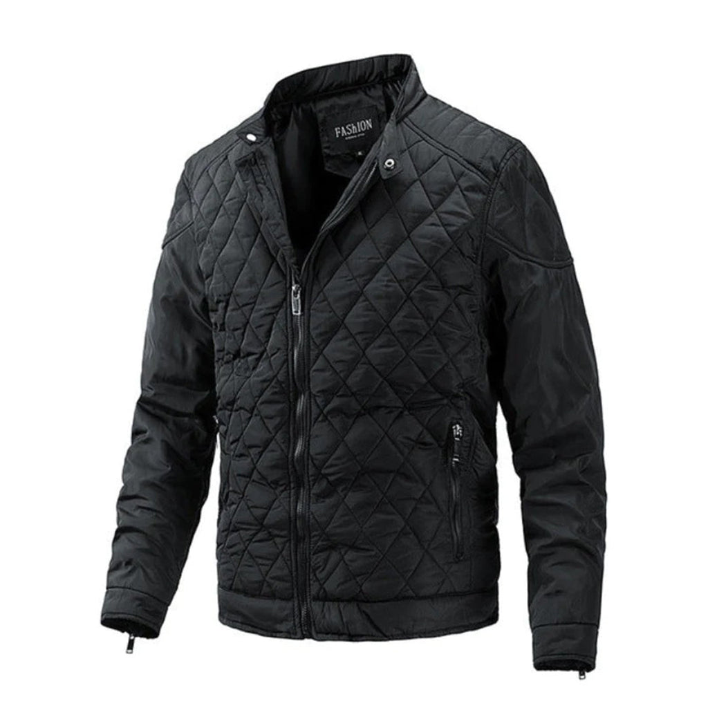 Kelwin | Diamantgewatteerde herenjas – Elegante, warme casual bovenkleding, comfortabele pasvorm