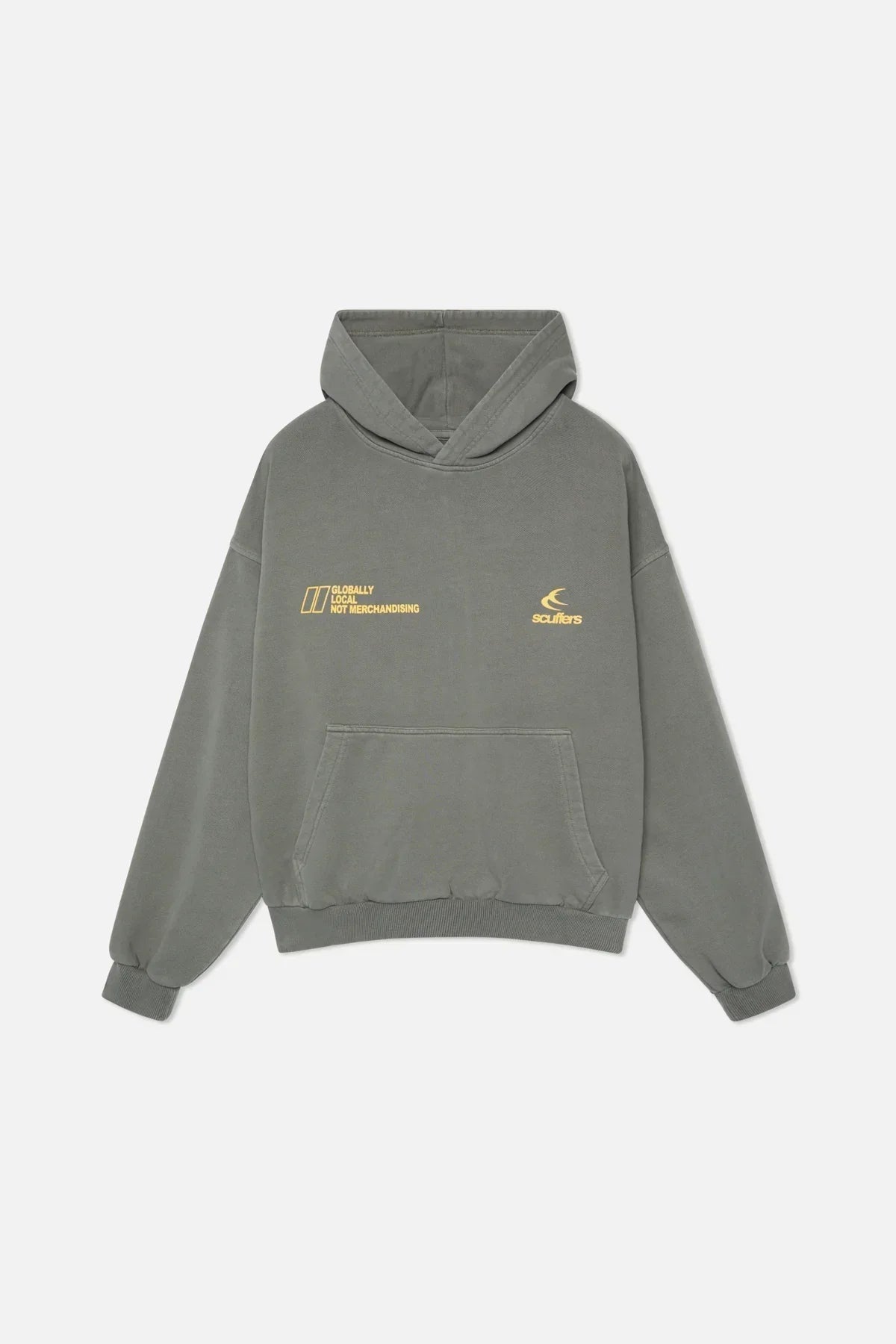 HoodScript | Unisex oversized hoodie met letterprint – Streetwear-trui, zacht en warm, casual urban stijl