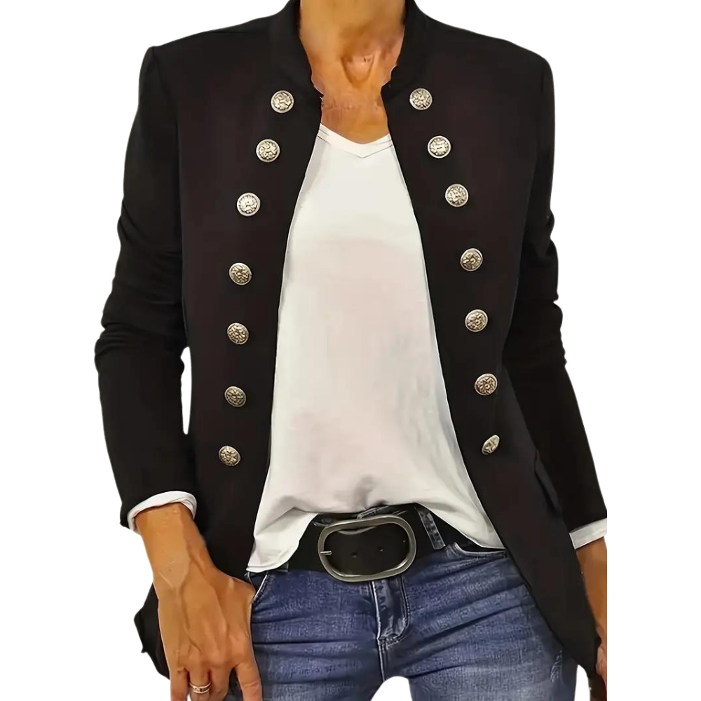 Eowyn | Casual blazer met knoopaccenten, stijlvolle jas