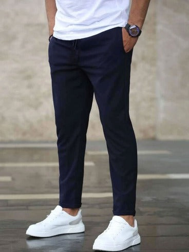 Adrastos | Elastische herenbroek - comfortabel, slim fit, casual en formeel