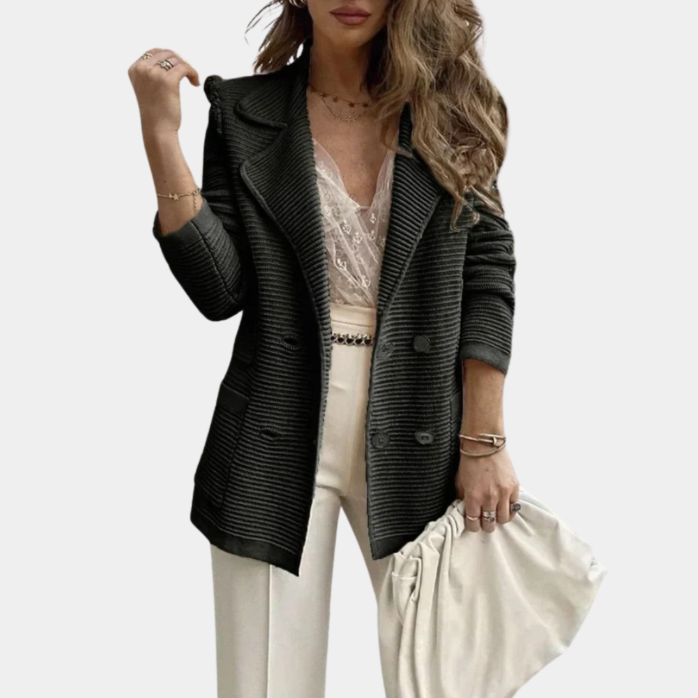 Everine | Elegante blazer met structuur voor dames - Stijlvol, getailleerd model