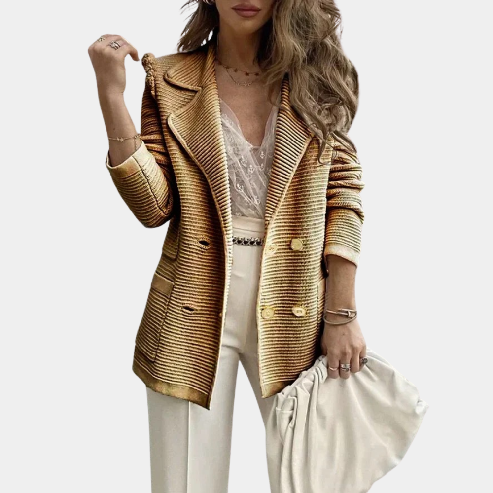 Everine | Elegante blazer met structuur voor dames - Stijlvol, getailleerd model
