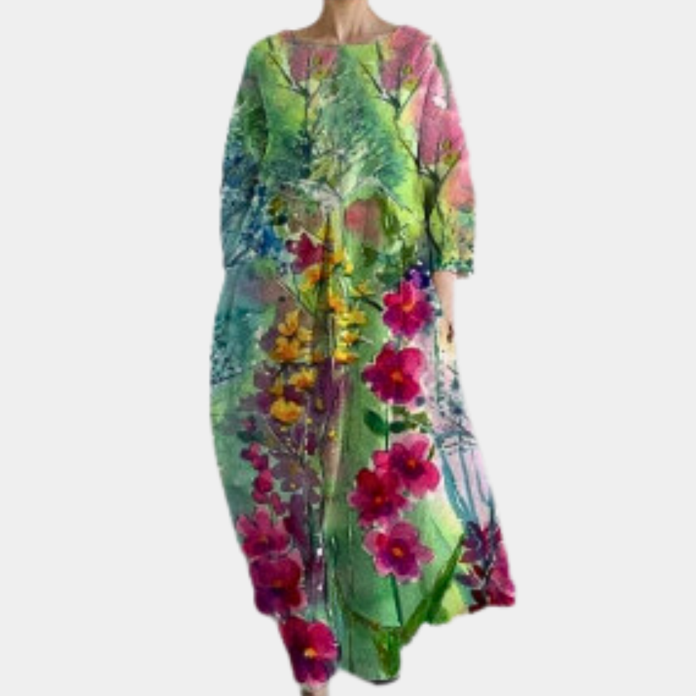 Diodora | Colorful Oversized Dress for Women - Casual & Comfortable Dress