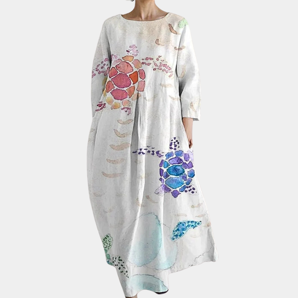 Diodora | Colorful Oversized Dress for Women - Casual & Comfortable Dress