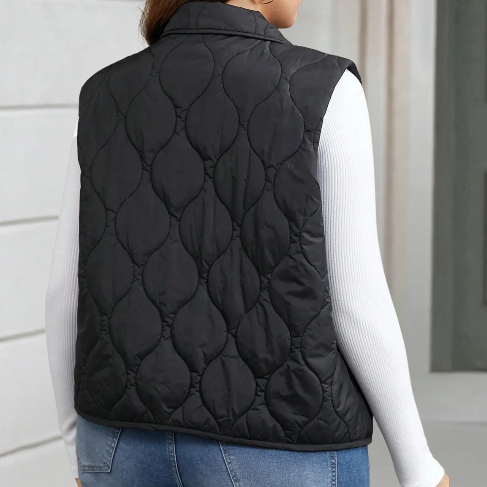 Costanza | Gewatteerd mouwloos damesvest - Elegante lichtgewicht geïsoleerde laag voor herfst en winter