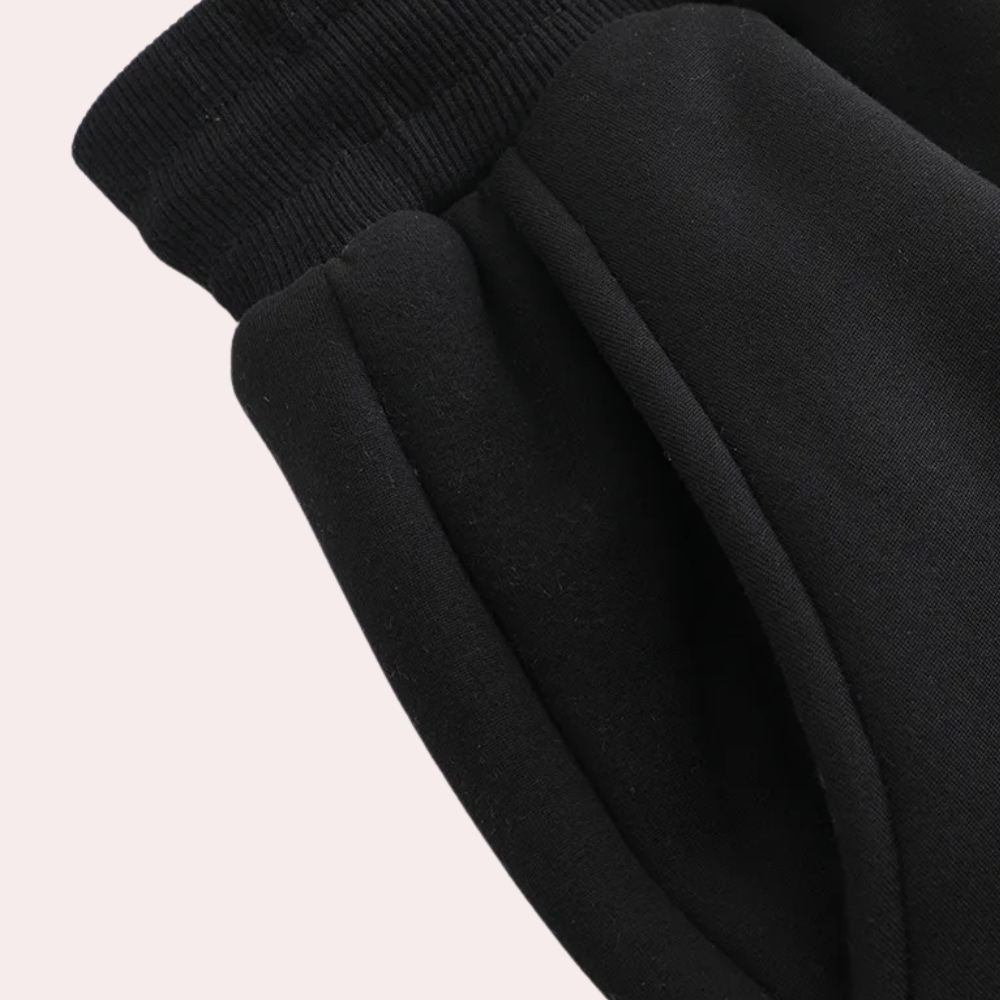 Mireia | Fleece gevoerde pullover & joggerbroek voor dames - behaaglijke winterloungewear voor dames