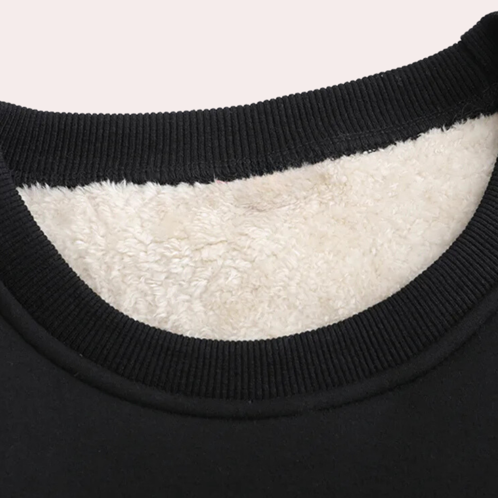 Mireia | Fleece gevoerde pullover & joggerbroek voor dames - behaaglijke winterloungewear voor dames