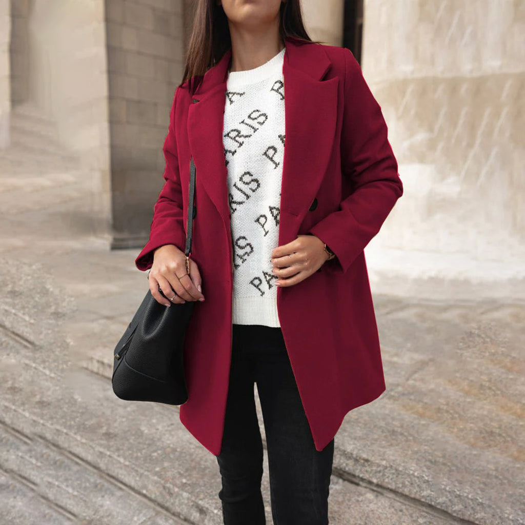 Ruffa | Halflange Winterjas voor Vrouwen - Warme, Stijlvolle & Duurzame Bovenkleding